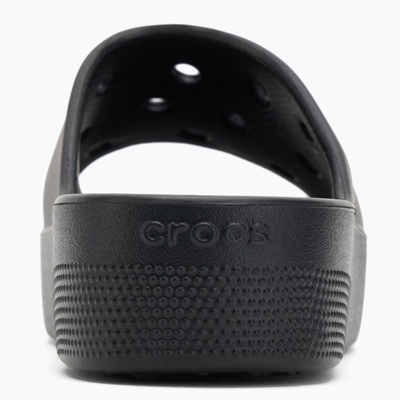 Women's Crocs Classic Platform flip-flops black 6