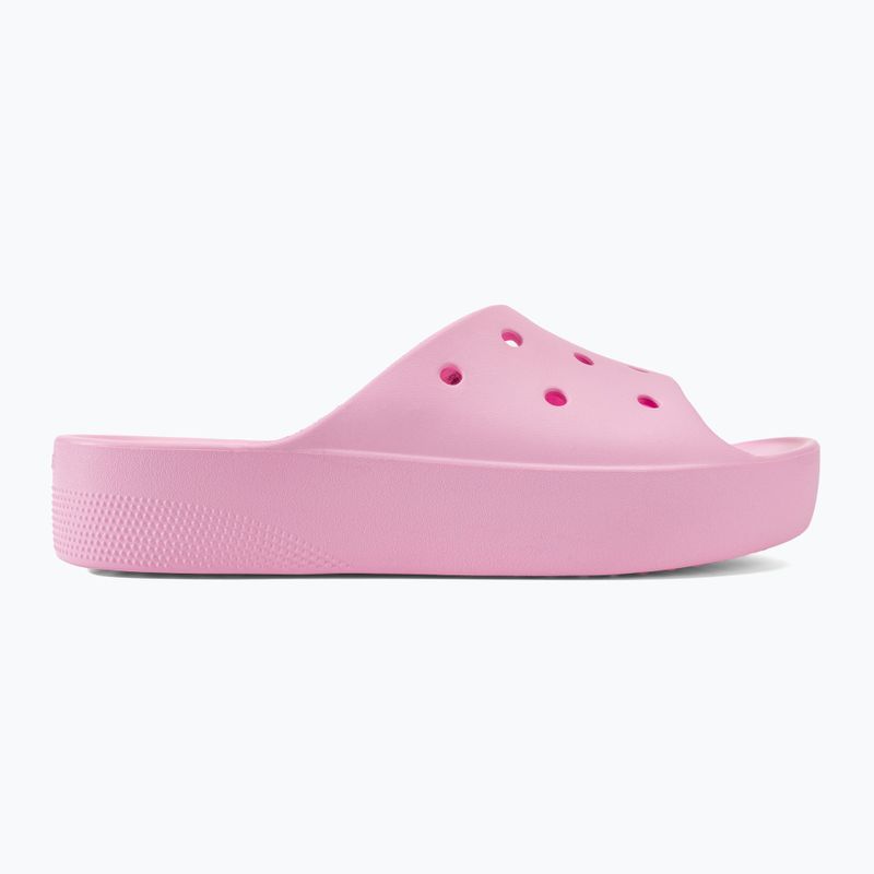 Women's Crocs Classic Platform flamingo slides 2