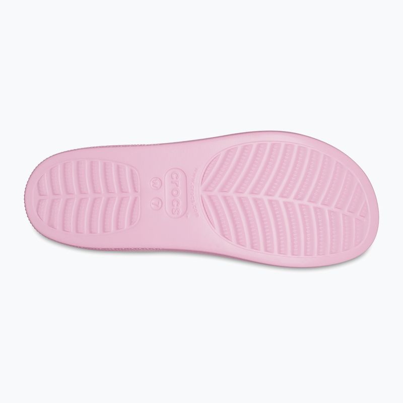 Women's Crocs Classic Platform flamingo slides 12