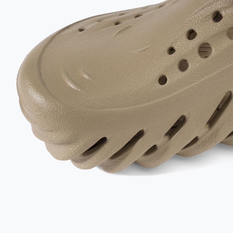 Crocs Echo Clog Kids khaki slides 8