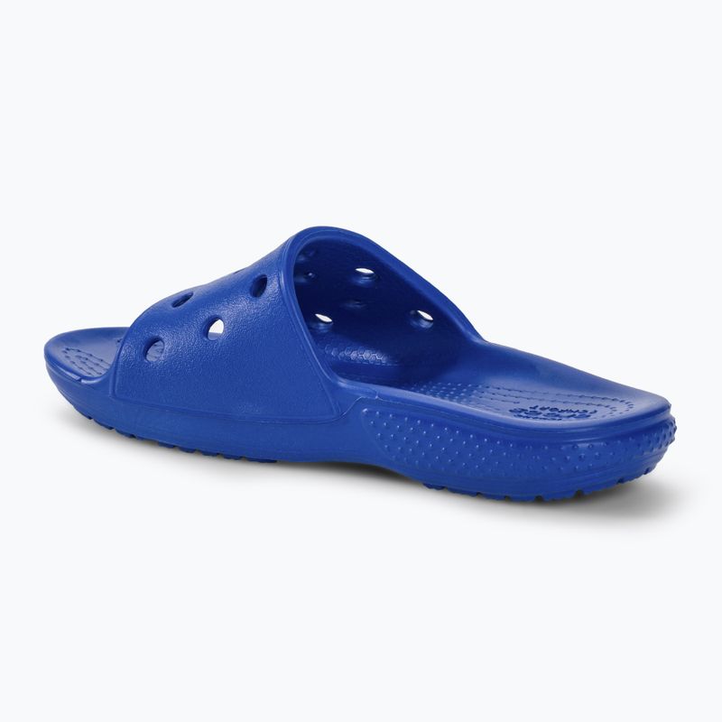 Crocs Classic blue bolt children's slides 3