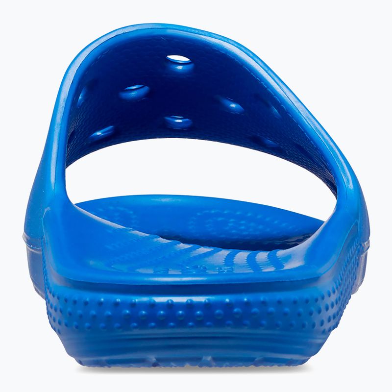 Crocs Classic blue bolt children's slides 10