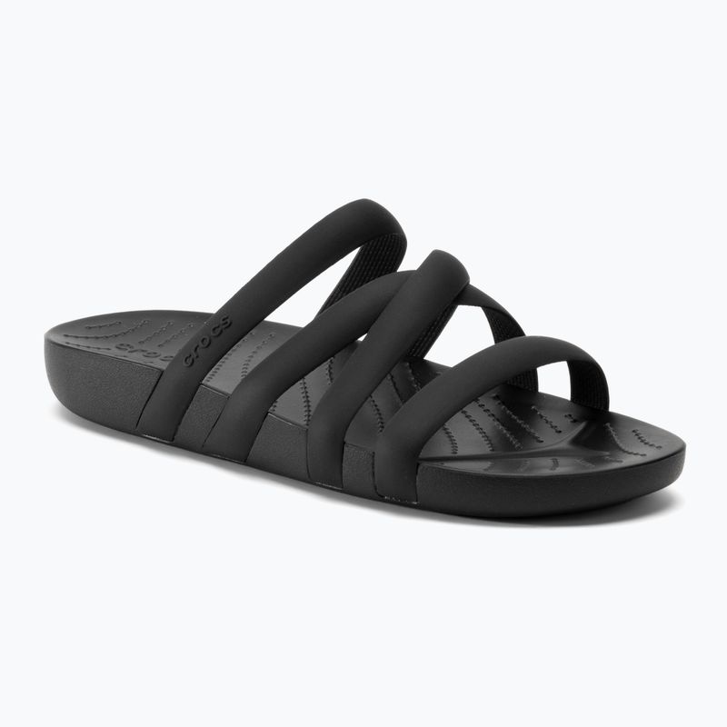 Women's Crocs Splash Strappy Sandal black