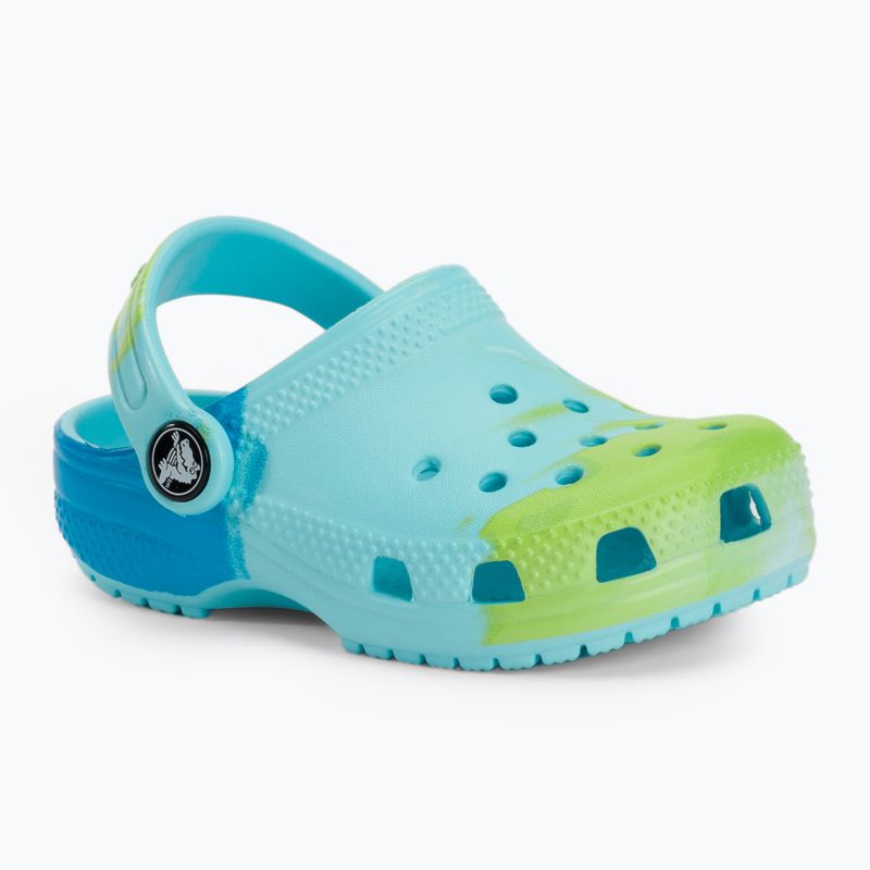 Crocs Classic Ombre Clog Toddler slides arctic/multi 2