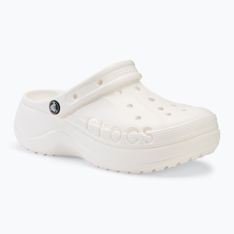 Crocs Baya Platform Clog white