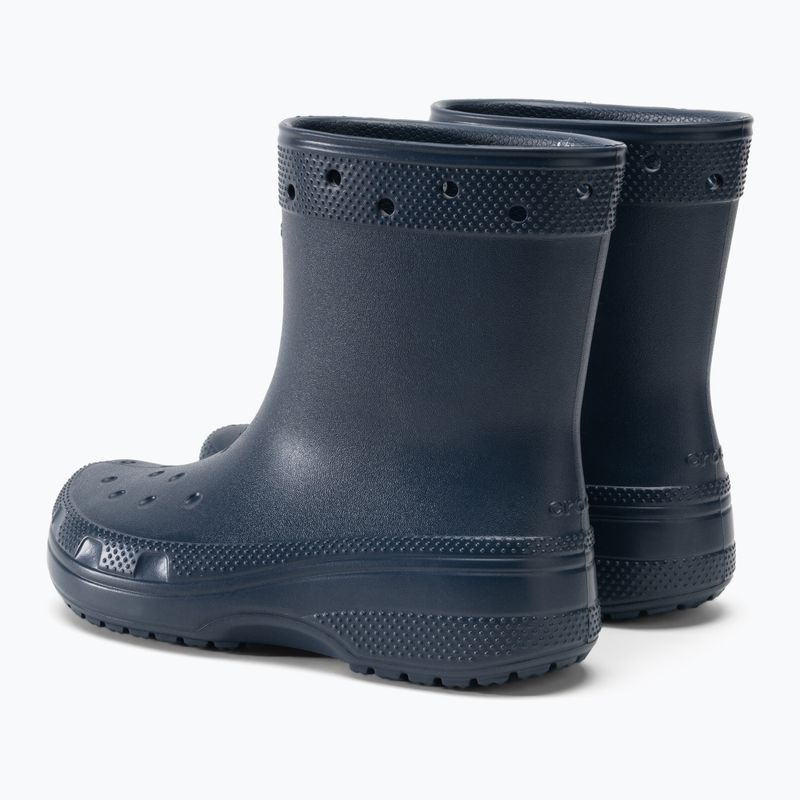 Crocs Classic Rain Boot navy men's wellingtons 3