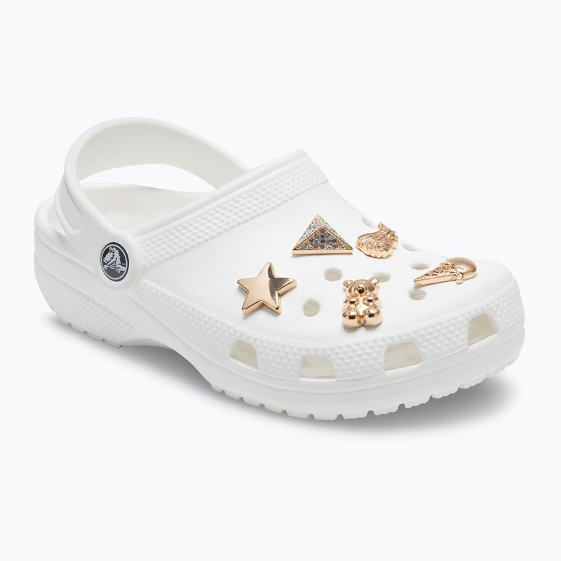 Pins Crocs Gold Icons gold icons 5 pack 2