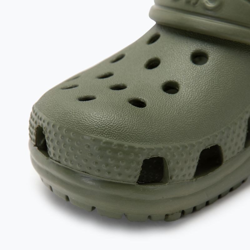 Crocs Classic Clog Toddler slides army green 8