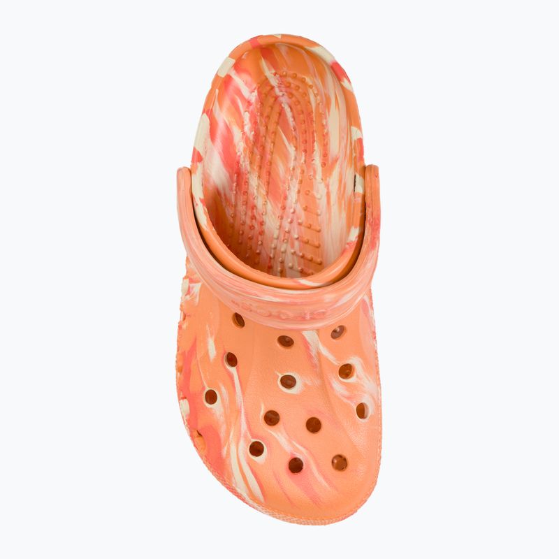 Women's Crocs Marbled Clog fresco/multi slides 6