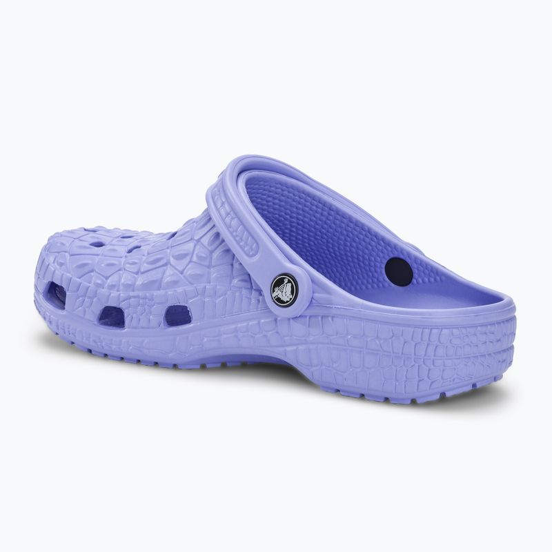 Crocs Classic Crocskin moon jelly slides 4