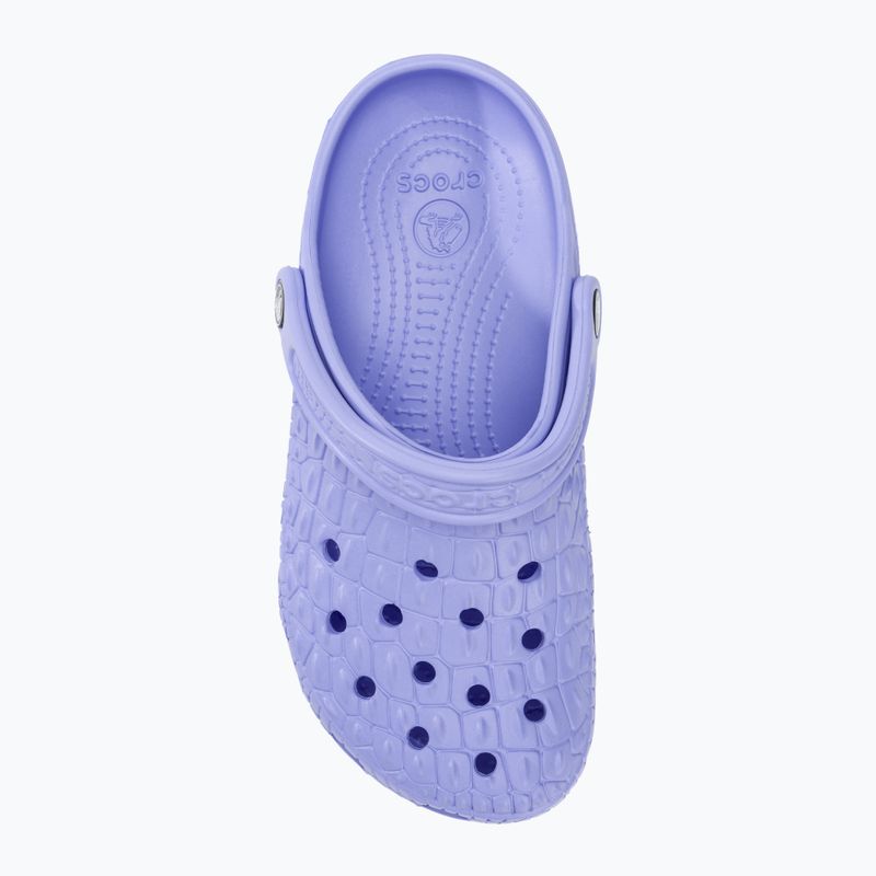 Crocs Classic Crocskin moon jelly slides 6