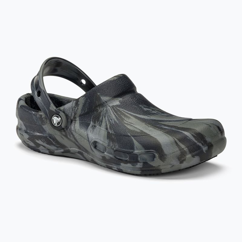 Crocs Bistro Work Graphic Clog deep navy/multi slides