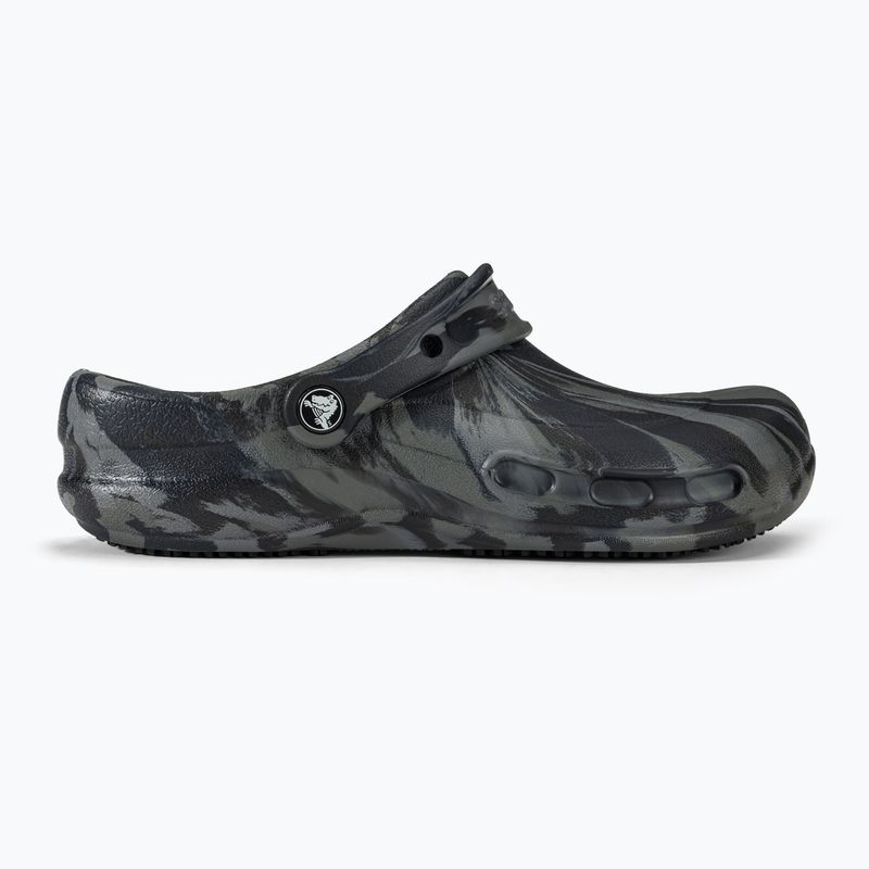 Crocs Bistro Work Graphic Clog deep navy/multi slides 3