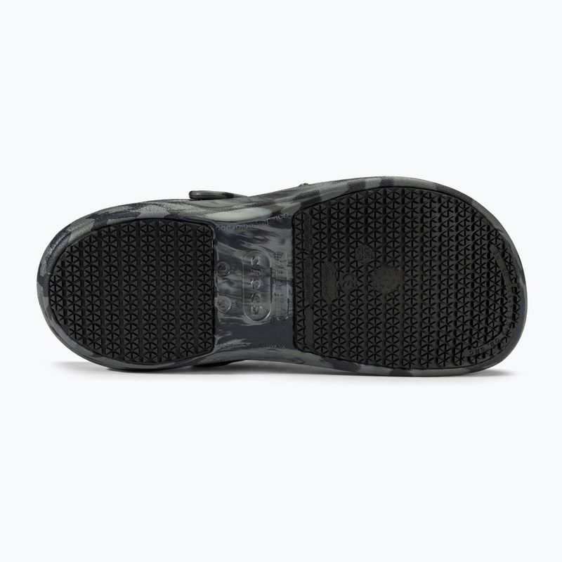 Crocs Bistro Work Graphic Clog deep navy/multi slides 5
