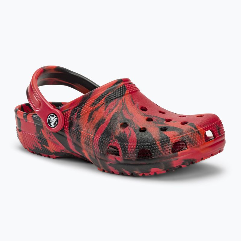 Crocs Classic Marbled Clog pepper/black slides 2