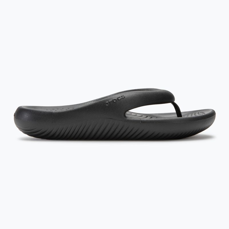 Crocs Mellow Recovery flip flops black 2