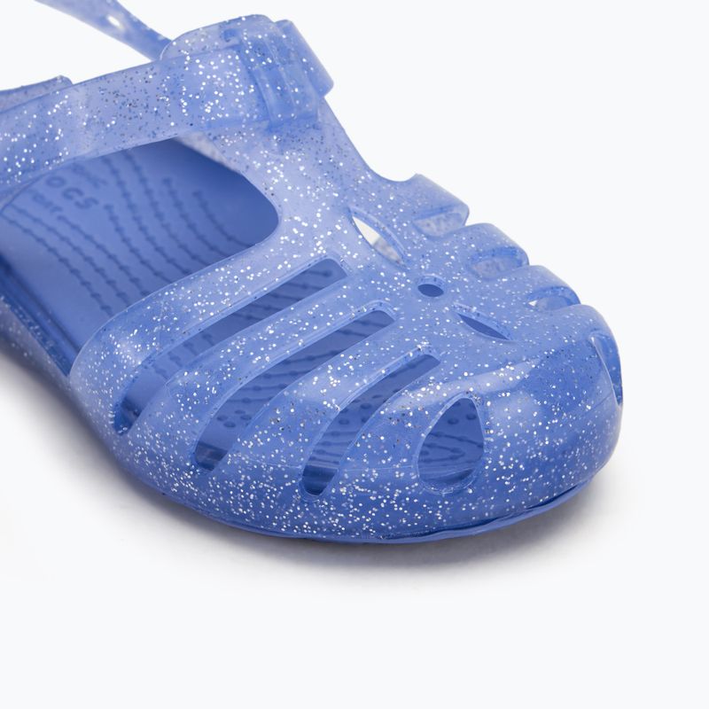 Crocs Isabella Glitter moon jelly children's sandals 7