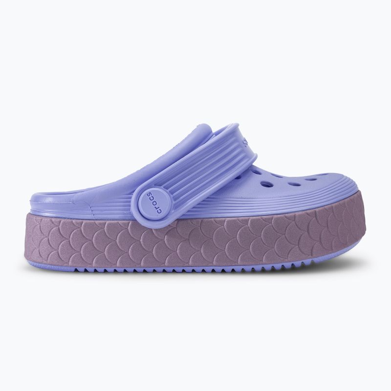 Crocs Off Court Reflect Mermaid moon jelly/multi children's slides 3