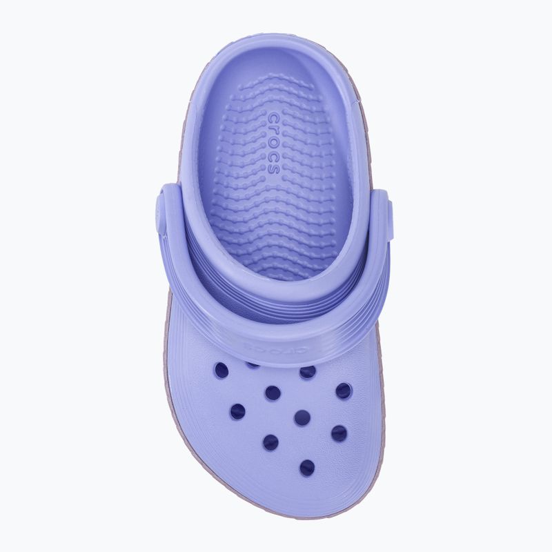 Crocs Off Court Reflect Mermaid moon jelly/multi children's slides 6