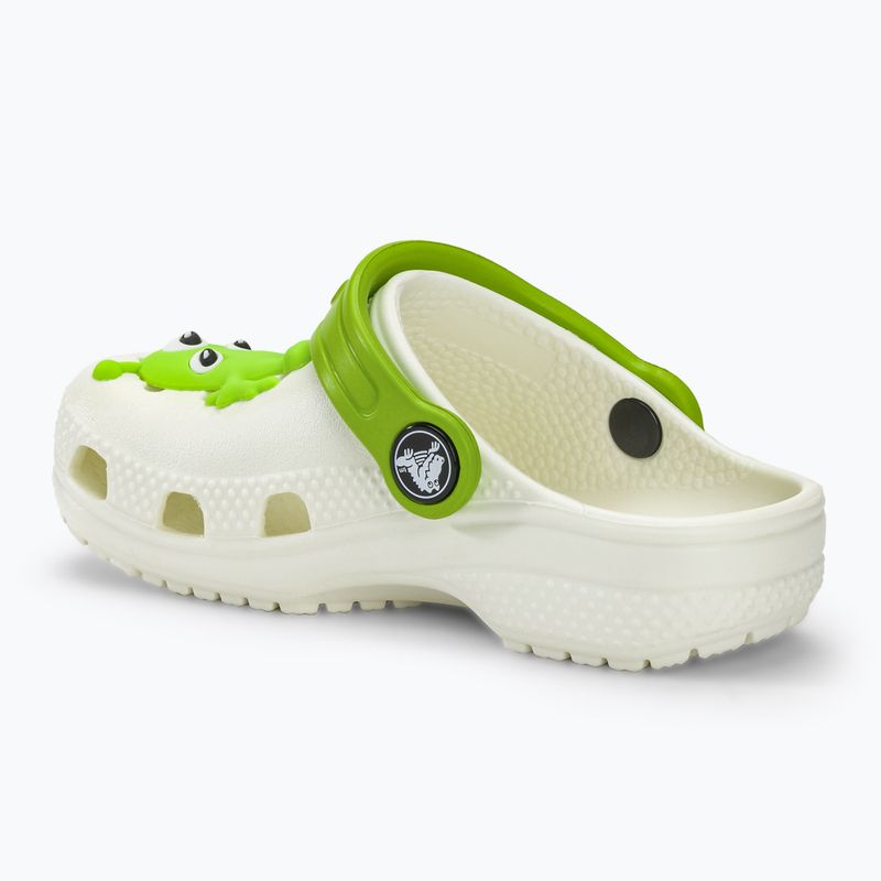 Crocs Classic Glow Alien multicolor children's slides 4