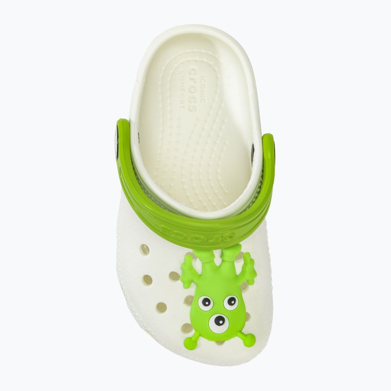 Crocs Classic Glow Alien multicolor children's slides 6