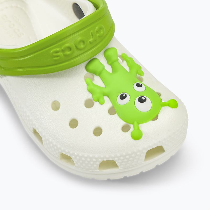 Crocs Classic Glow Alien multicolor children's slides 9