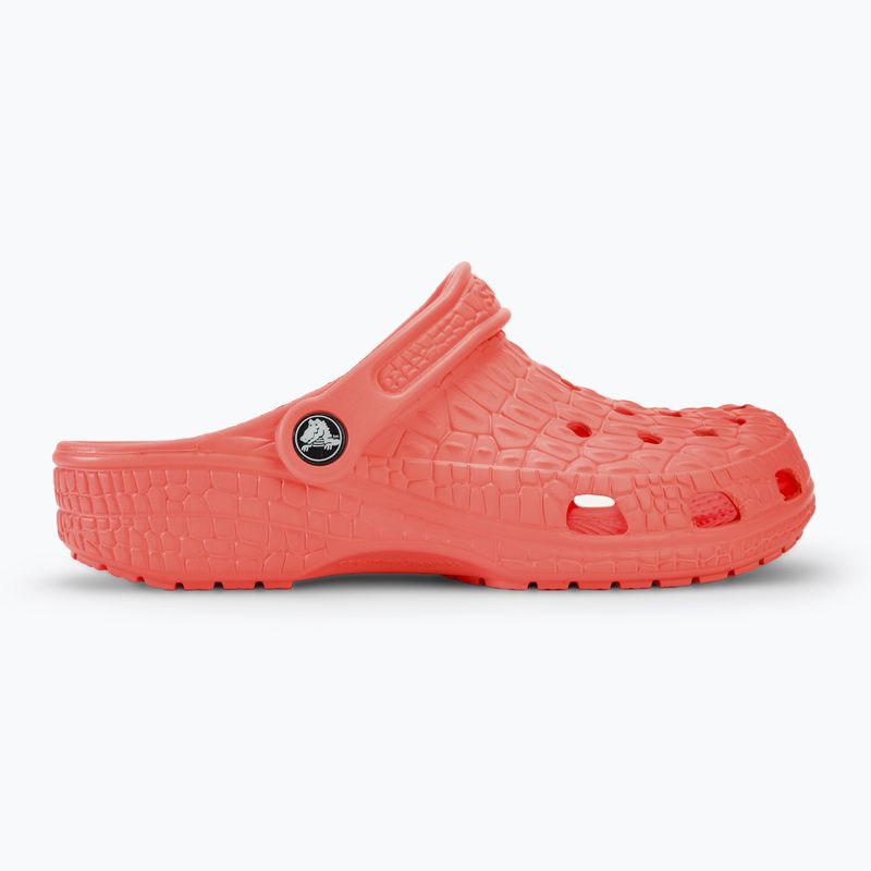Crocs Classic Crocskin guava slides 3
