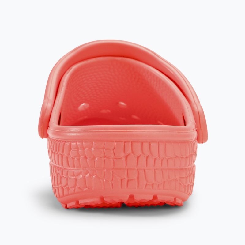 Crocs Classic Crocskin guava slides 7