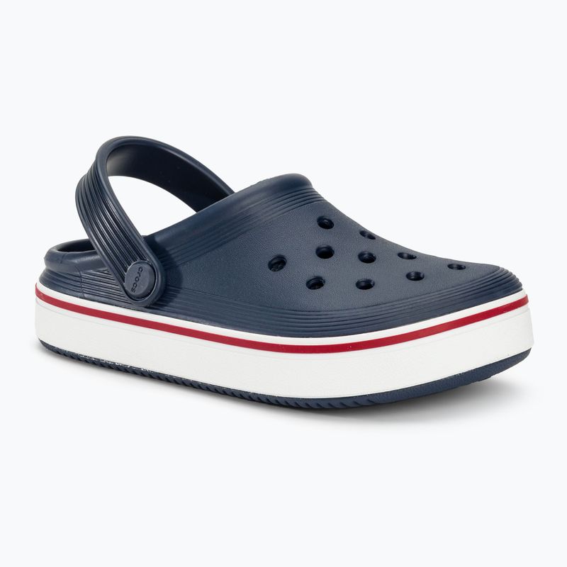 Children's Crocs Crocband Clean Of Court Clog 208477 navy/pepper 2