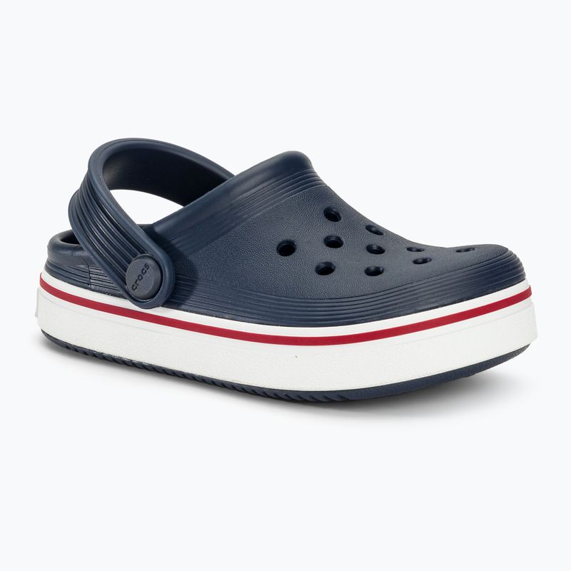 Children's Crocs Crocband Clean Of Court Clog navy/pepper 2