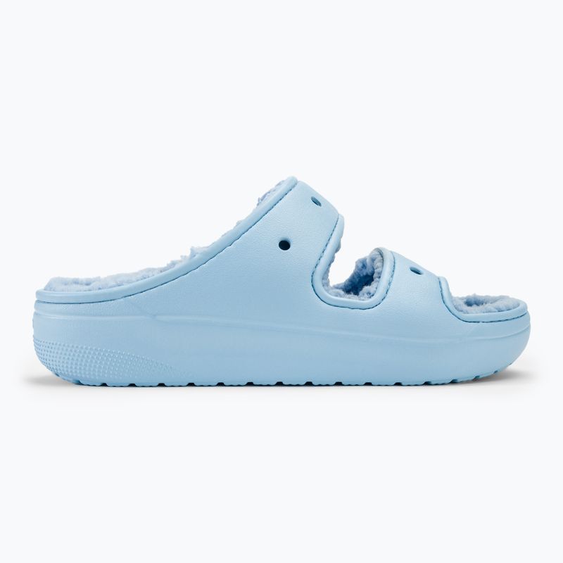 Crocs Classic Cozzzy blue calcite slides 2