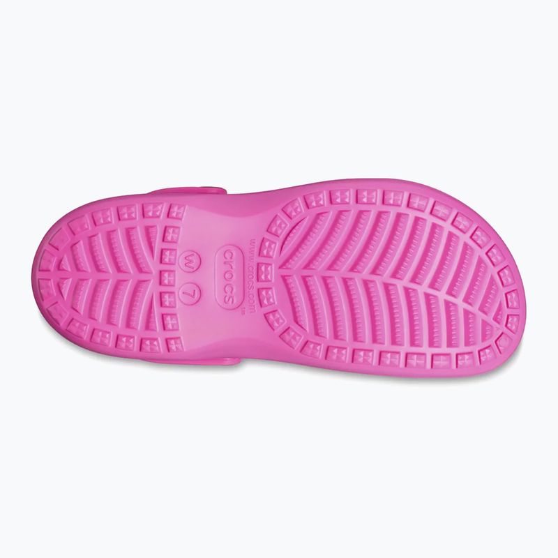 Crocs Baya Platform Clog flip flops electric pink 10