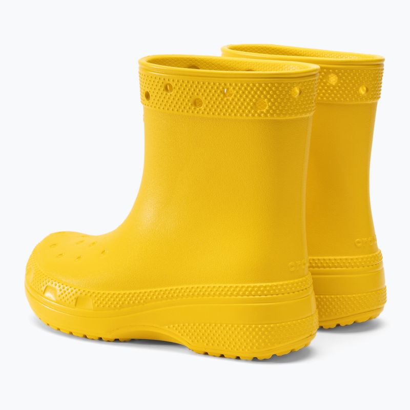 Crocs Classic Boot Kids sunflower wellingtons 3