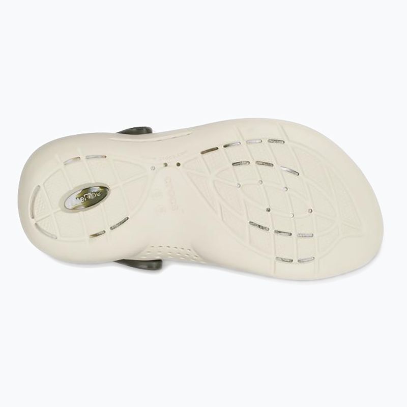 Crocs LiteRide 360 Marbled Clog army green/multi slides 12