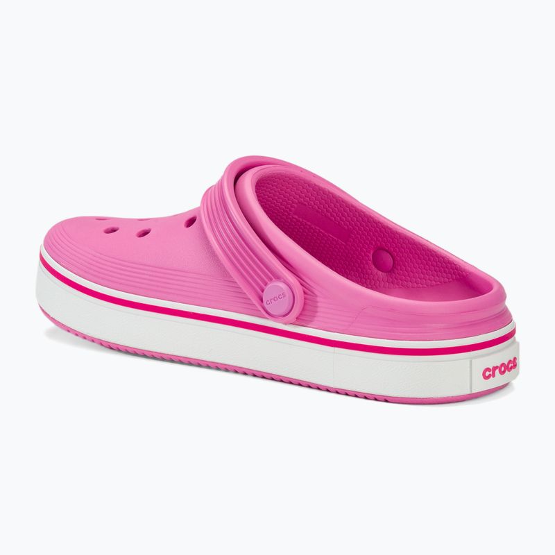 Crocs Crocband Clean Off Court Clog taffy pink children's clogs 4