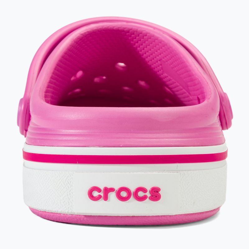 Crocs Crocband Clean Off Court Clog taffy pink children's clogs 7