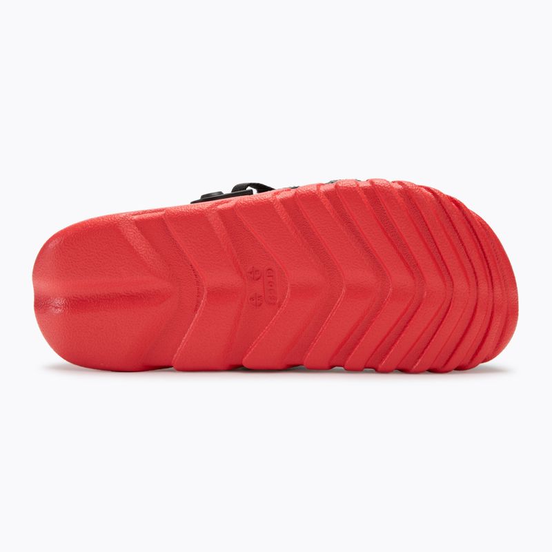 Crocs Duet Max II Clog black/varsity red slides 5