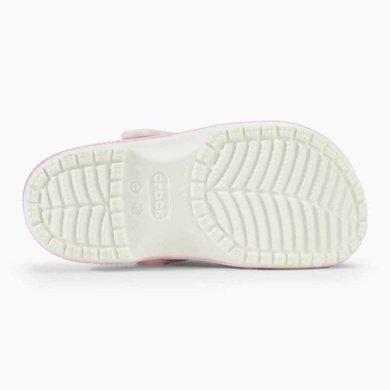 Crocs Classic Glow in the Dark flamingo children's slides 5