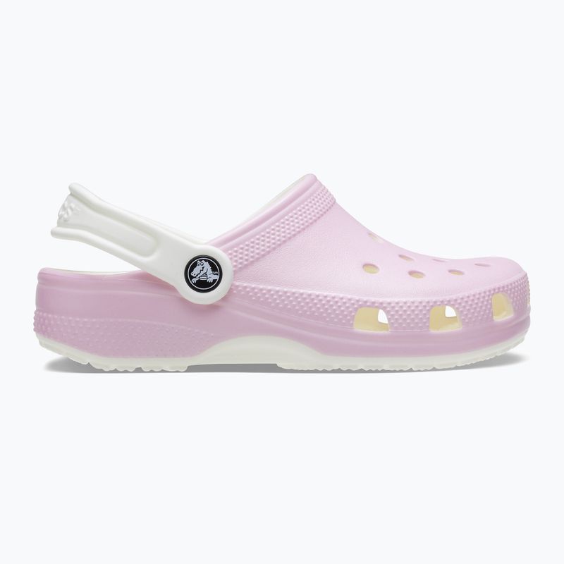 Crocs Classic Glow in the Dark flamingo children's slides 10