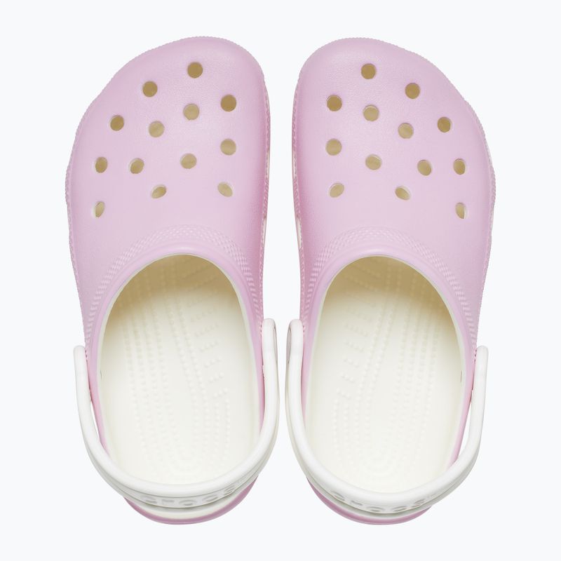 Crocs Classic Glow in the Dark flamingo children's slides 12