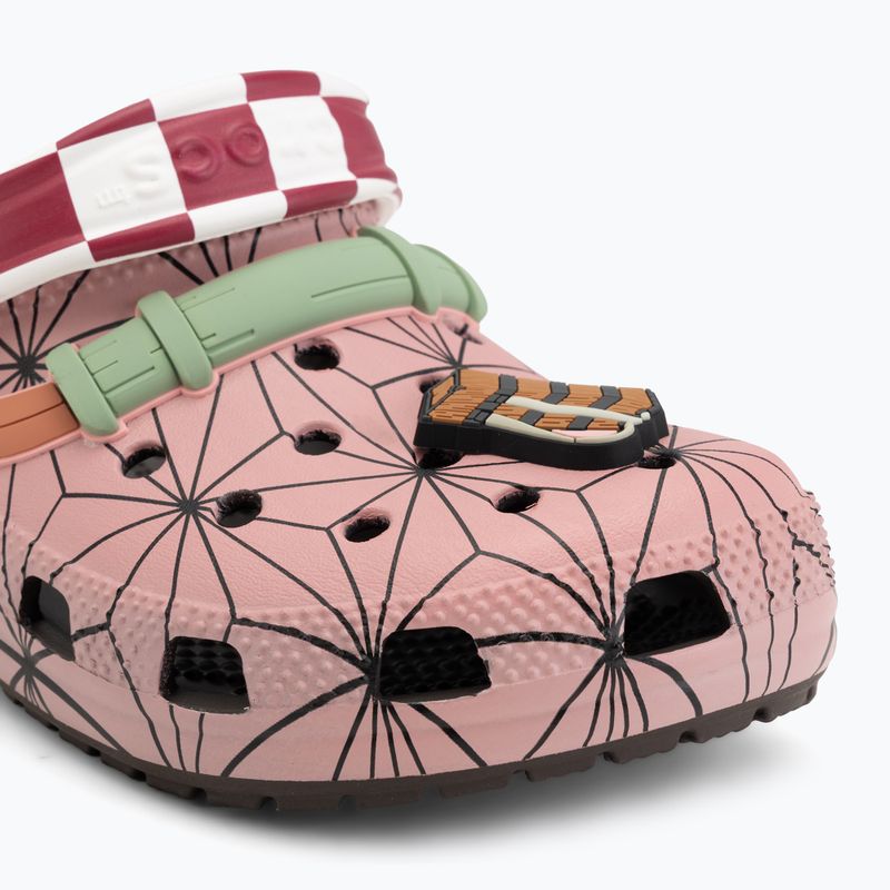 Slides Crocs Classic Demon Slayer espresso 8