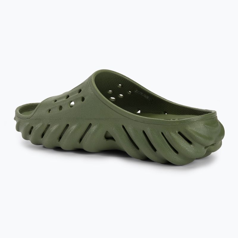 Crocs Echo Slide army green slides 3