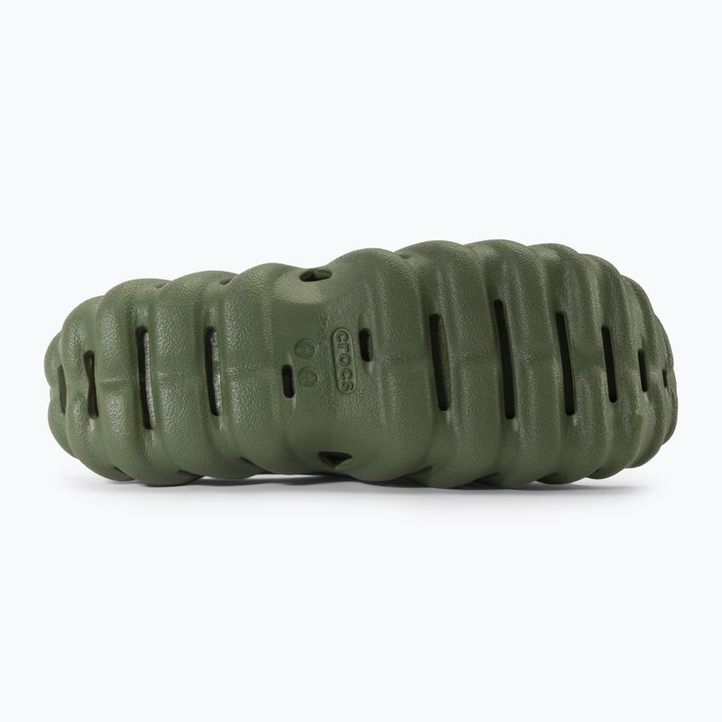 Crocs Echo Slide army green slides 4