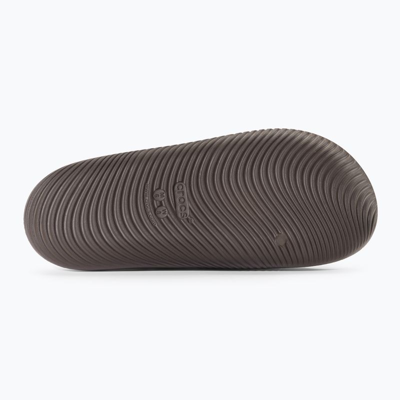 Crocs Mellow Recovery espresso slides 4
