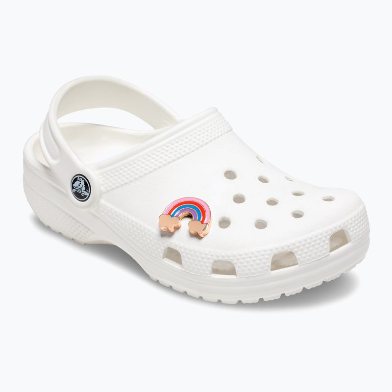 Crocs Jibbitz™ Gold Cloud Rainbow pin 2