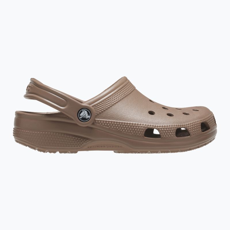 Crocs Classic latte slides 10