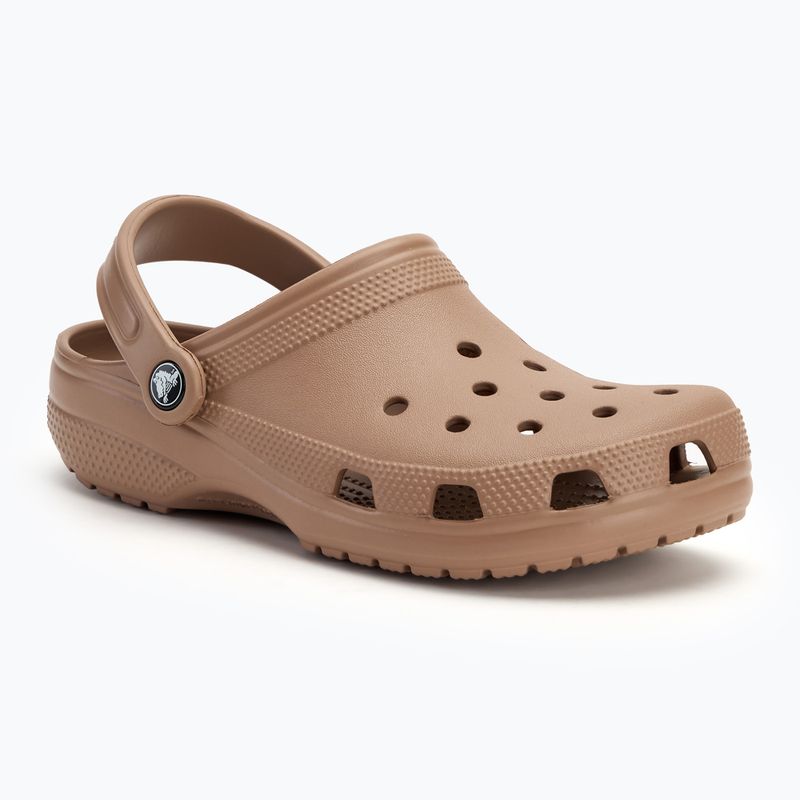 Crocs Classic latte slides 2