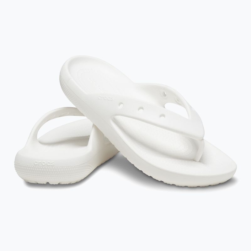 Crocs Classic Flip V2 flip flops white 8
