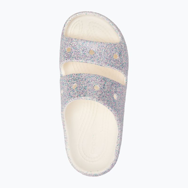 Crocs Classic Glitter V2 Kids slides mystic glitter 5