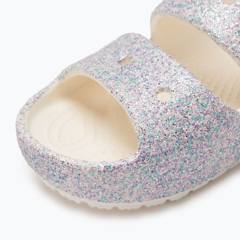 Crocs Classic Glitter V2 Kids slides mystic glitter 7